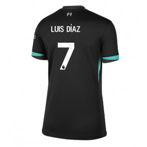 Liverpool Luis Diaz #7 Udebanetrøje Dame 2024-25 Kort ærmer